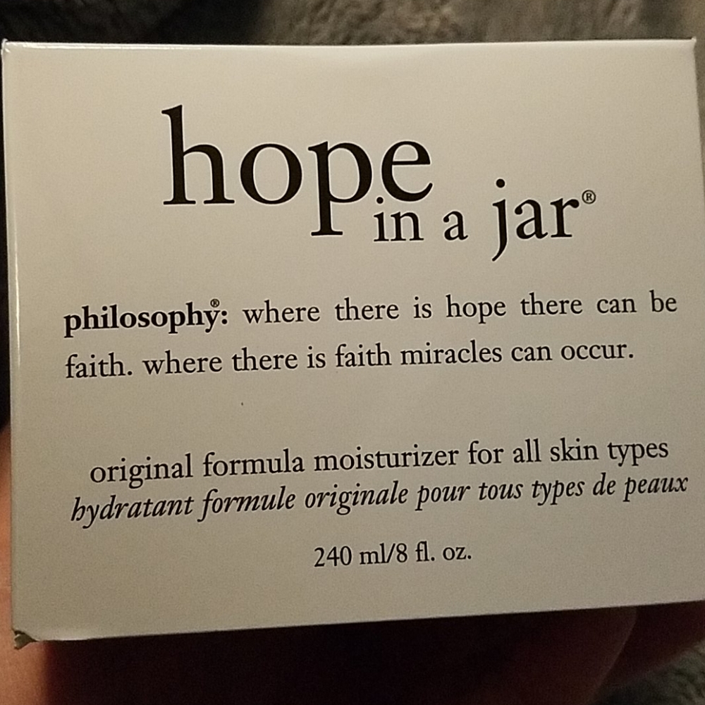 Philosophy hope in a jar JUMBO